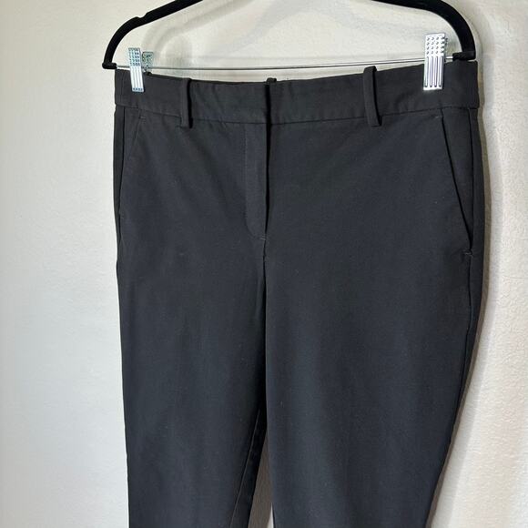 J.Crew Factory Women’s Slim Fit Full Length Trouser Pant Black CB286 Size 10 New - Picture 4 of 12